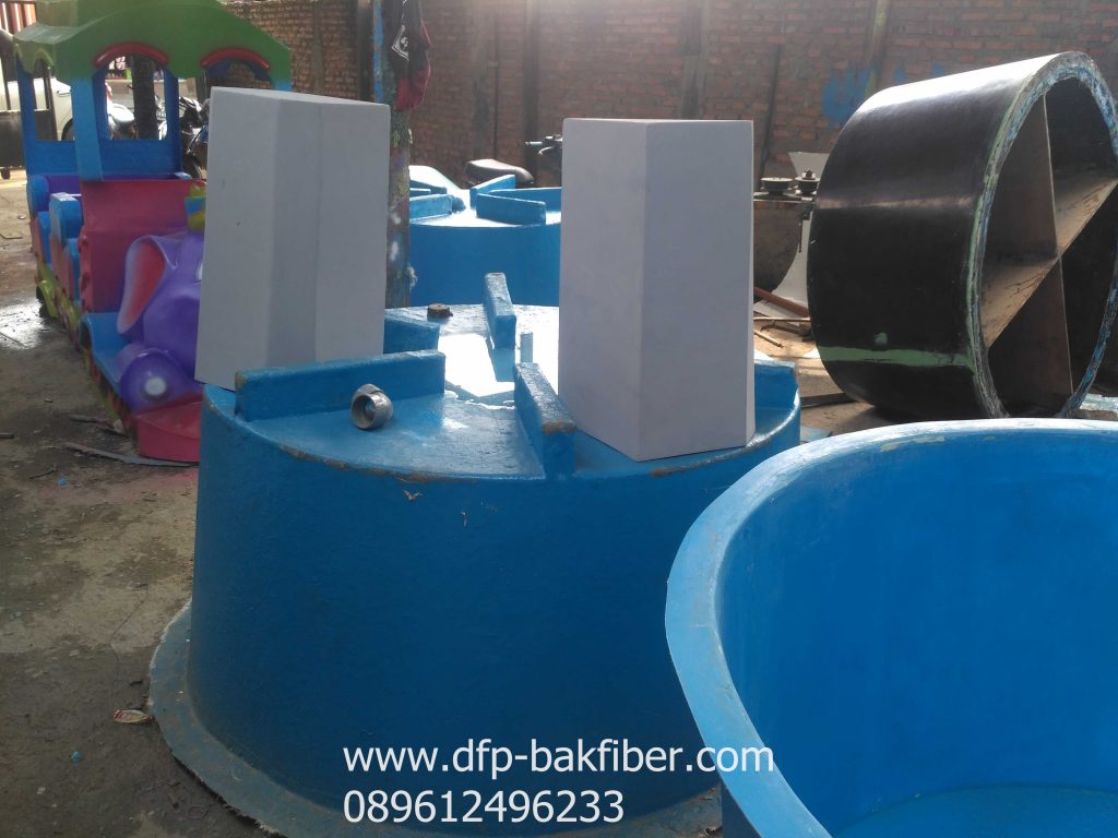 bak fiber bentuk bulat